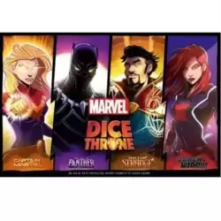 Dice Throne - Marvel (Black Panther, Captain Marvel, Black Widow, Dr Strange)
