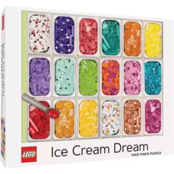 Puzzle 1000 pièces LEGO Ice Cream Dream