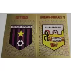 Ecusson Istres - Louhans Cuiseaux 71
