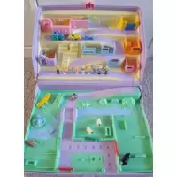 Jewel Case Playset - Pink Polly’s House