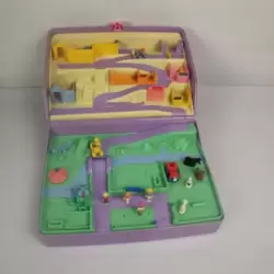 Jewel Case Playset - Yellow Polly’s House