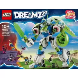 Mateo and Z-Blob the Knight Battle Mech