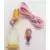 Little Lulu In Necklace Yellow Base Pink Cord