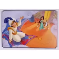Aladdin , Jasmine , Rajah