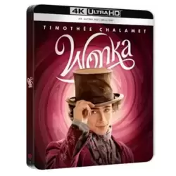 Wonka : Edition Steelbook [4K Ultra HD + Blu-Ray]