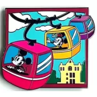Mickey And Minnie Mouse Skyliner