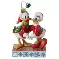 Donald & Daisy Mistletoe