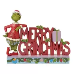 Merry Grinchmas Sign