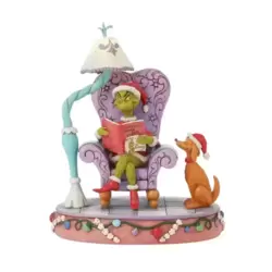 Grinch in Chair with Lamp