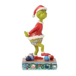 Grinch Stepping on Ornaments