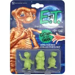 E.T. - Mini-Figures Collector's Set (GITD)