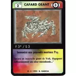 Cafard géant