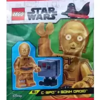 C-3PO + Gonk Droid