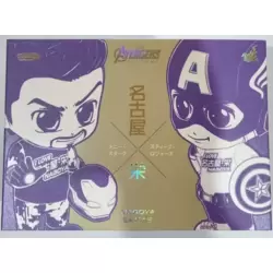 Avengers: Endgame - Tony Stark & Steve Rogers (Hot Toys Exclusive) I love Nagoya Ver
