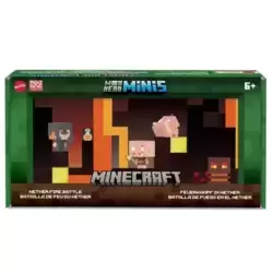 Mob Head Minis - Nether FIre Battle