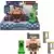 Minecraft - Mattel - Creeper Vs. Piglin Brute