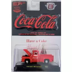 1956 Ford F-100 tow truck - Coca Cola