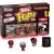 Bitty POP! - Deadpool - Deadpool Bathtime, Deadpool Flamenco, Deadpool Supper Hero & Mystery
