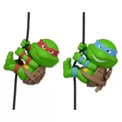 Scalers Earbuds Teenage Mutant Ninja Turtles - Leonardo & Raphael 2 Pack