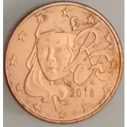 1 cent - France (2018)