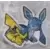 Porte-Clés POKÉMON - Pikachu et Givrali