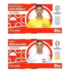 Wojciech Szczesny/Jan Bednarek - Poland
