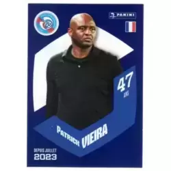 Patrick Vieira - Entraineur - RC Strasbourg Alsace