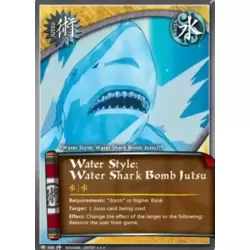 Water Style : Water Shark Bomb Jutsu