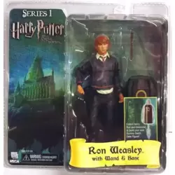 Harry Potter - Ron Weasley With Wand And Base