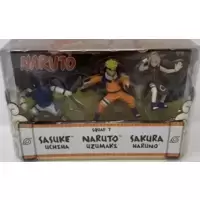 Sasuke Uchuha, Naruto Uzumaki & Sakura Haruno