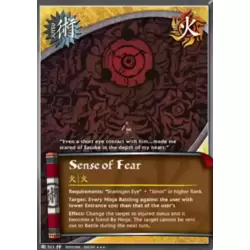 Sense of Fear
