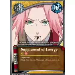 Suplement of Energy