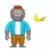 ReAction Figures - Busy World - Bananas Gorilla