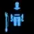 ReAction Figures - TMNT - Foot Soldier (Blue Glow)