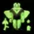 ReAction Figures - TMNT - Ray Fillet Bioluminescent Green Glow