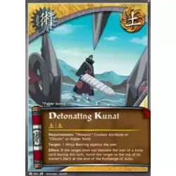 Detonating Kunai