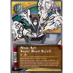 Ninja Art : Super Beast Scroll