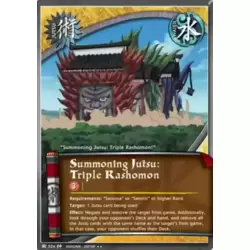 Summoning Jutsu : Triple Rashomon