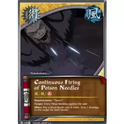 Coutinuous Firing of Poison Needles