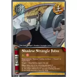 Shadow Strangle Jutsu