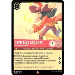 Capitaine Crochet - Pirate impitoyable - Brillante
