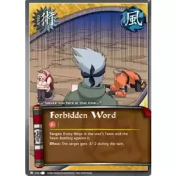 Forbidden Word