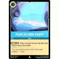 Plume en forme d'arête - Brillante