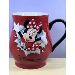 Mug Minnie Disneyland Paris rouge