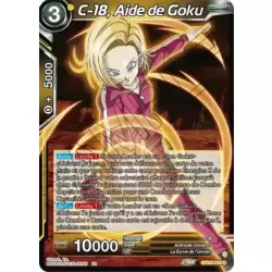 C-18, Aide de Goku