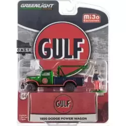 1950 Dodge power wagon tow truck gulf oil weathered - chase