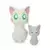 Fluffy Puffy Banpresto - Sailor Moon - Artemis & Diana
