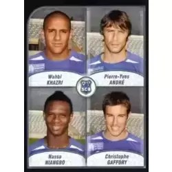 Khazri/Andre/Niangbo/Gaffory - SC Bastia