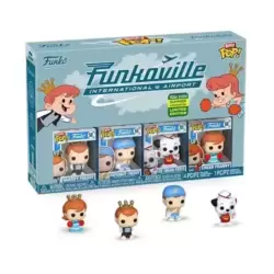 Funkoville International Airport 4 Pack