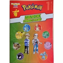 Pokémon minidex 1 - région Kanto
